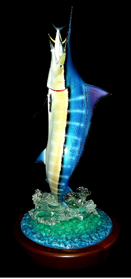 25" Blue Marlin Trophy / tailwalking
