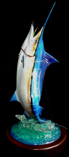 22" Blue Marlin Trophy / tailwalking
