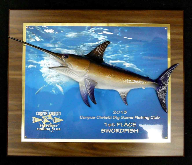 18" Swordfish on a Photo Plaque 18" Swordfish on a Photo Plaque