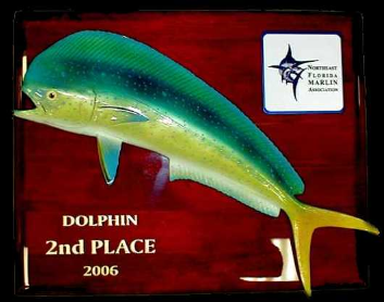 16" Dorado / Dolphin Plaque 16" Dorado / Dolphin Plaque